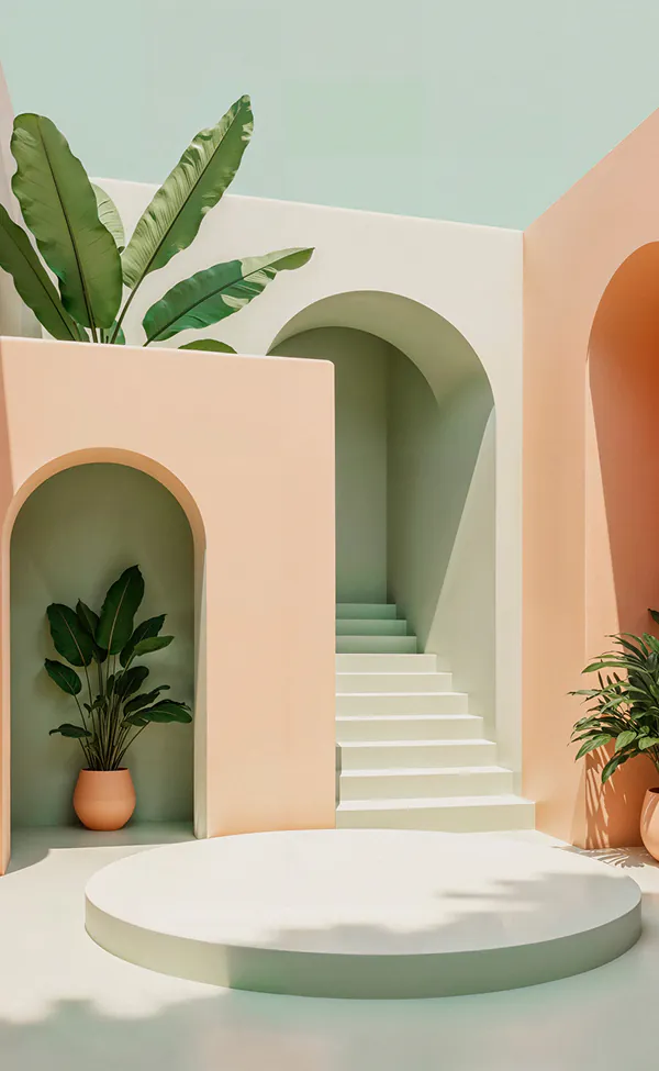 Interior design inspiration collage