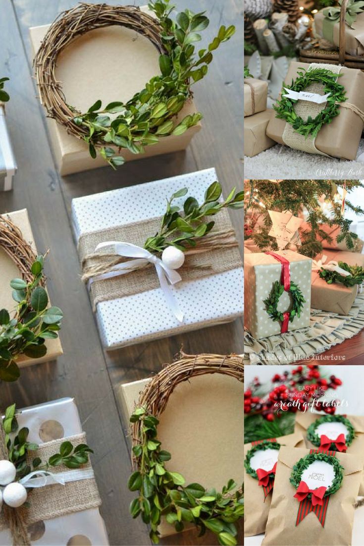 Green wreaths gift