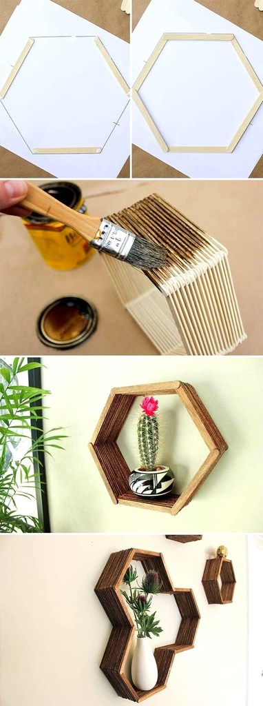 frame-diy-handmade- DIY-craft-projects-for-the-home-diy-and-crafts