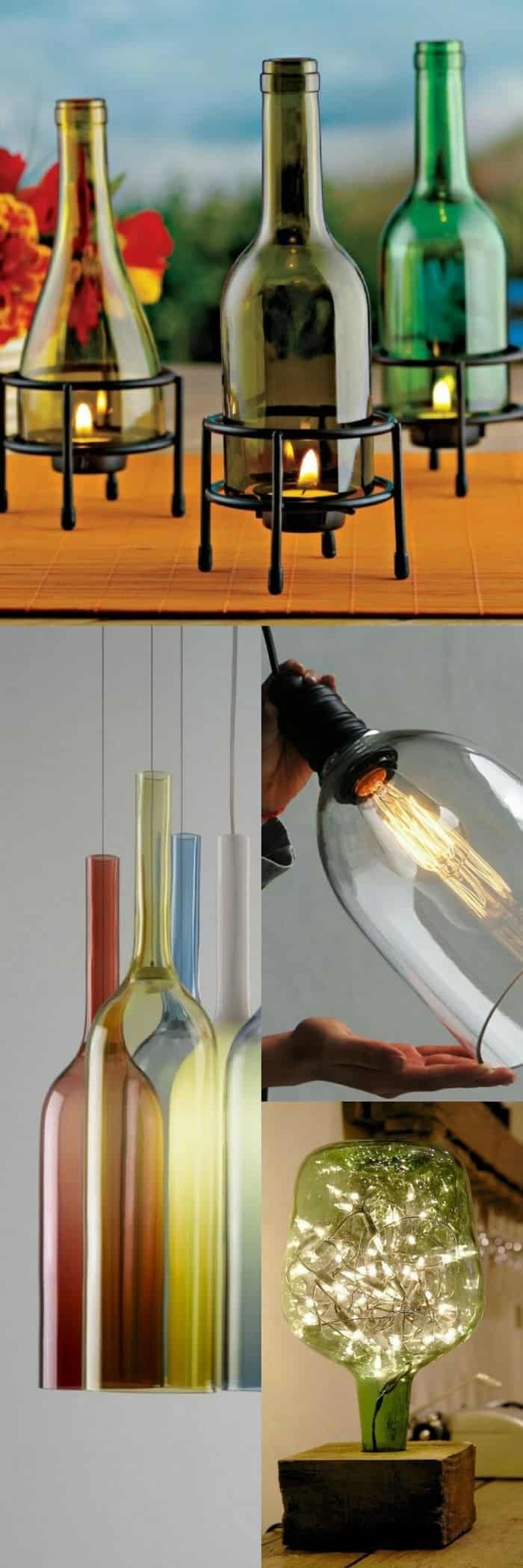 diy lamp bottle