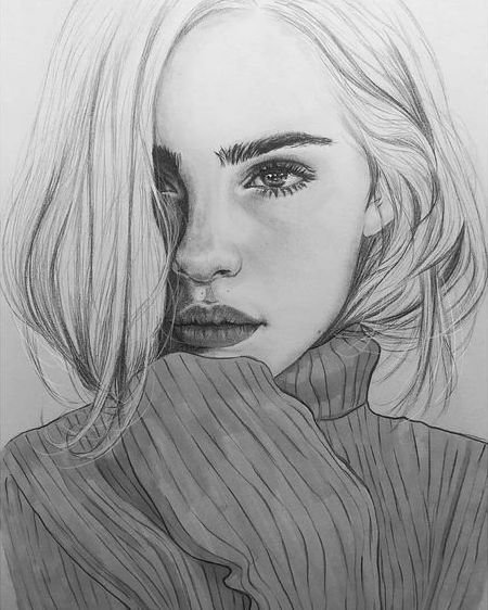My first Realistic drawing Maryoma - Illustrations ART street