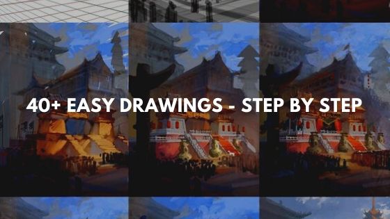 40+ easy drawings - step by step | Sky Rye Design