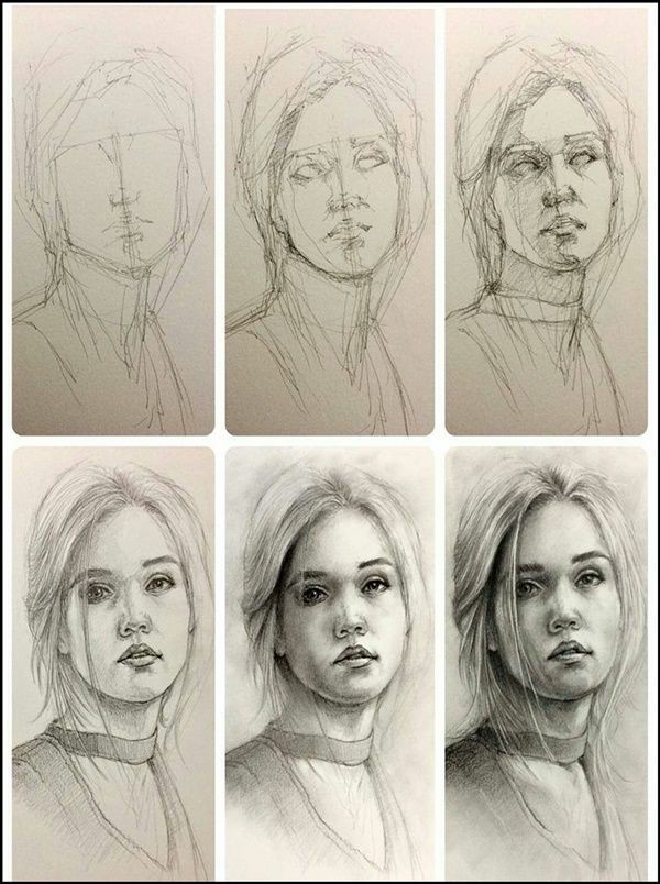 Details 81+ portrait sketching techniques - seven.edu.vn