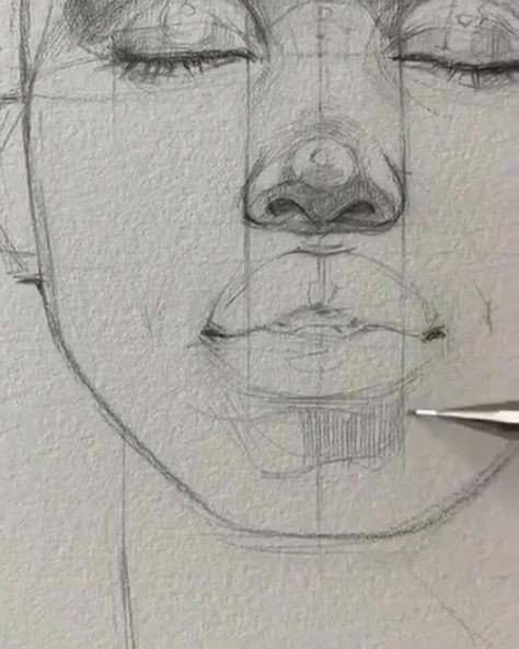 How to Draw a Face (for Beginners) - Erika Lancaster- Artist + Online Art  Teacher