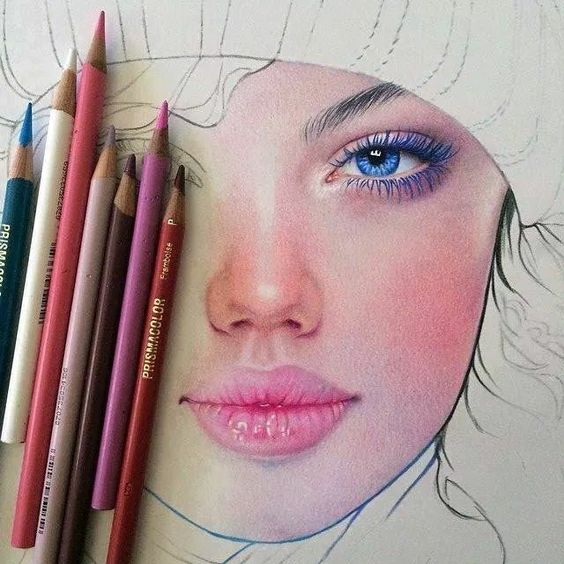 Draw a Realistic Eye with Colored Pencils - YouTube