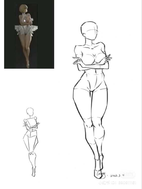 Character Pose Design by BarbaraBrutti - Make better art | CLIP STUDIO TIPS