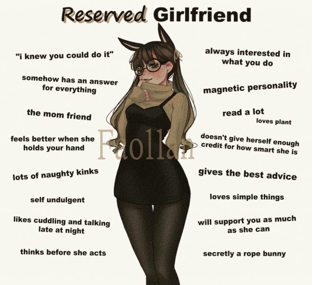 A poster with the words reserved girlfriend.