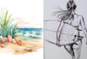 30 Cool Summer Sketches: Get Inspired for Your Next Art Project