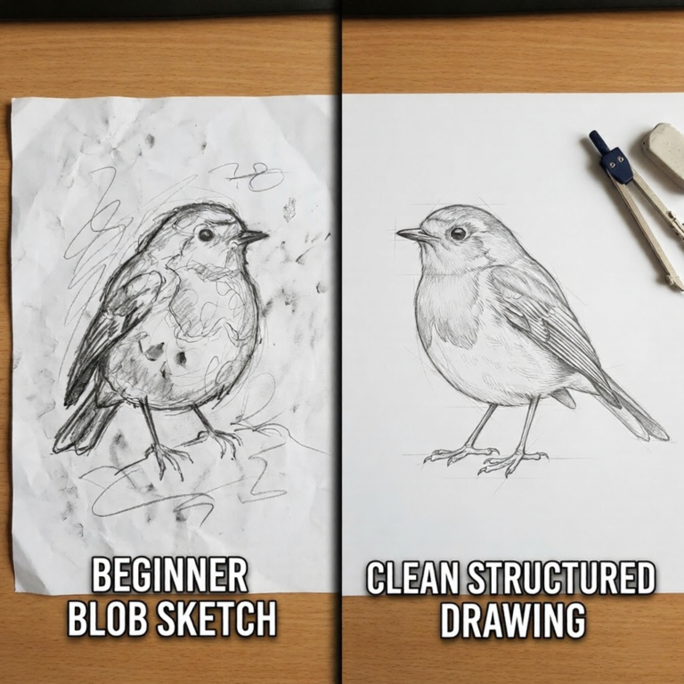 Bird Drawing Guide: 7 Techniques That Actually Work