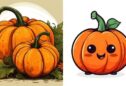 15+ Pumpkin Drawing Ideas for Autumn Crafts and Decorations