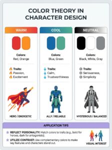 Variation. Color Character Design Character Design Drawing Ideas: Captivating Character Concepts