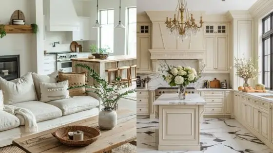 Essential Spring Home Maintenance Tasks You Shouldnt Skip Elegant open-concept living room and kitchen with neutral colors and natural decor elements for a cozy ambiance. | Sky Rye Design Elegant open-concept living room and kitchen with neutral colors and natural decor elements for a cozy ambiance.