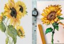 Sunflower Drawing: Simple Techniques for Beautiful Botanical Art