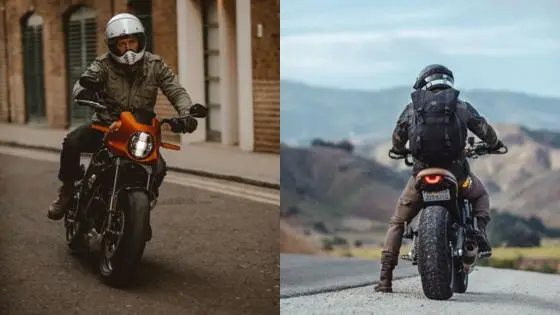 Viewing Deck Blog 43 Motorcyclist rides in urban street and scenic countryside, showcasing diverse settings for motorcycle enthusiasts. | Sky Rye Design Motorcyclist rides in urban street and scenic countryside, showcasing diverse settings for motorcycle enthusiasts.