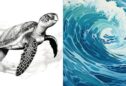 Ocean Drawing: Fun and Simple Techniques for Beginners