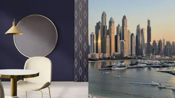 11 Best Places For Premium Wallpaper Dubai Modern interior design beside Dubai Marina skyline at sunset. Luxurious ambiance and architecture blend seamlessly. | Sky Rye Design Modern interior design beside Dubai Marina skyline at sunset. Luxurious ambiance and architecture blend seamlessly.
