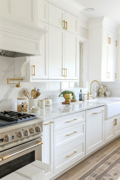 Kitchen Ideas White: Elegant Designs for a Modern Space