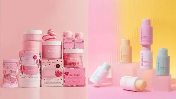 Packaging Design Trends Ideas to Consider Colorful skincare products displayed on pastel backgrounds, featuring various packaging designs for a vibrant aesthetic. | Sky Rye Design Colorful skincare products displayed on pastel backgrounds, featuring various packaging designs for a vibrant aesthetic.