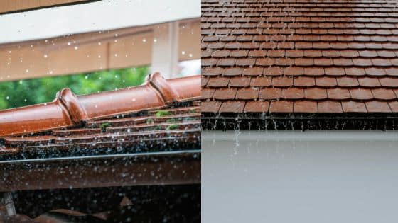 Viewing Deck Blog - 2025-04-15T164923262 Rainwater flowing off a tiled roof, showcasing effective drainage and weatherproofing. | Sky Rye Design Rainwater flowing off a tiled roof, showcasing effective drainage and weatherproofing.
