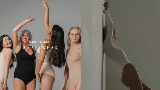 Viewing Deck Blog Diverse women modeling shapewear in neutral tones, showcasing new collection. Modern, inclusive fashion. | Sky Rye Design Diverse women modeling shapewear in neutral tones, showcasing new collection. Modern, inclusive fashion.