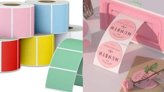 Viewing Deck Blog-7 Colorful label rolls and printed stickers for crafting and organization. | Sky Rye Design Colorful label rolls and printed stickers for crafting and organization.