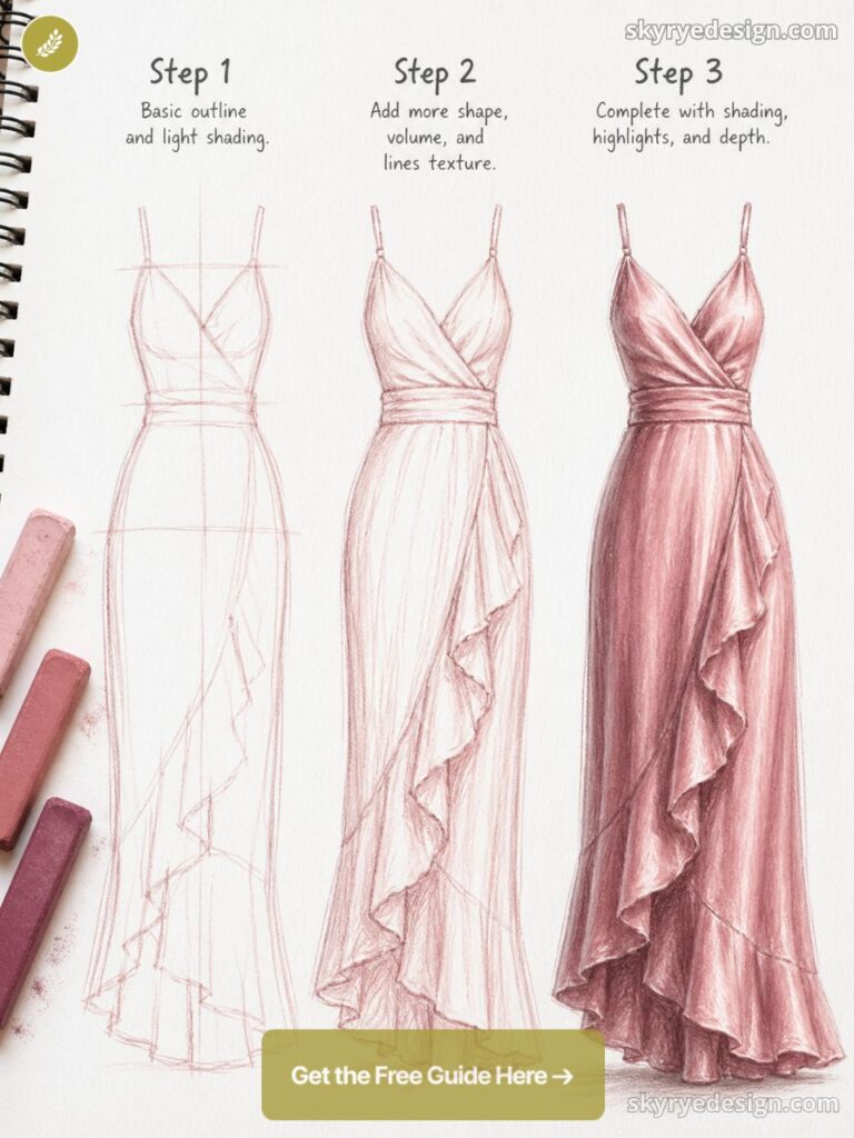 Dress Drawing 15 Fashion Sketch Ideas Step by Step 2026 dress-drawing-15-fashion-sketch-ideas-step-by-step-2026