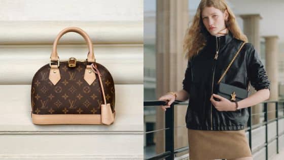 great reasons for a purchase a luxury handbag Luxury handbag and model with fashion-forward attire by railing. | Sky Rye Design Luxury handbag and model with fashion-forward attire by railing.