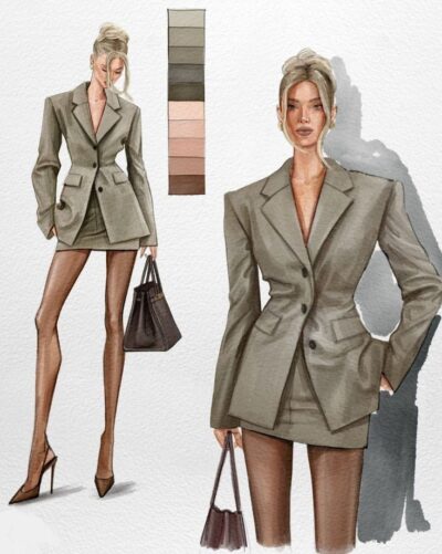 How to Draw the Human Figure for Fashion Illustration – Step-by-Step Guide