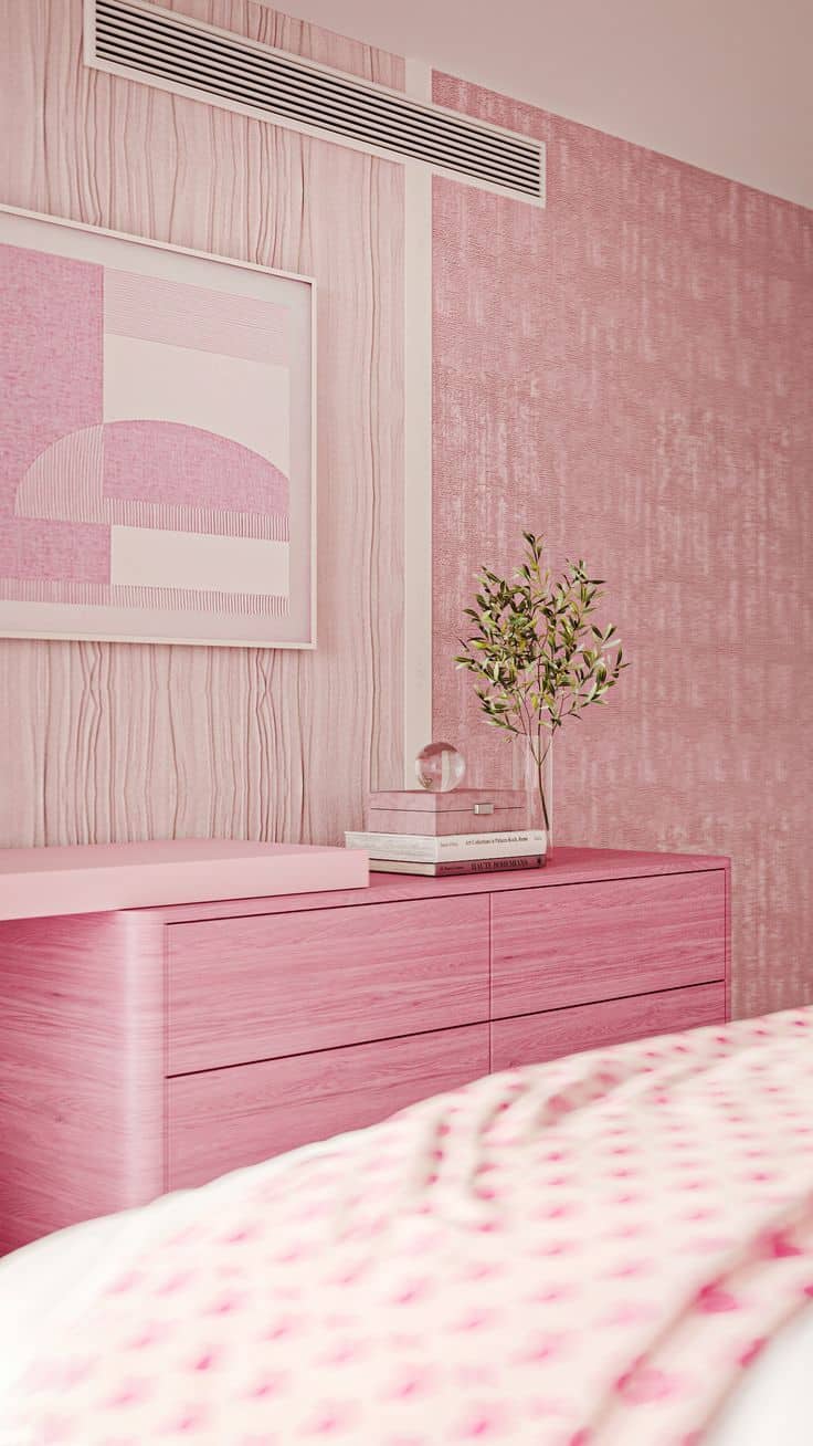 Pink Aesthetic Wallpaper for Modern and Stylish Room Designs