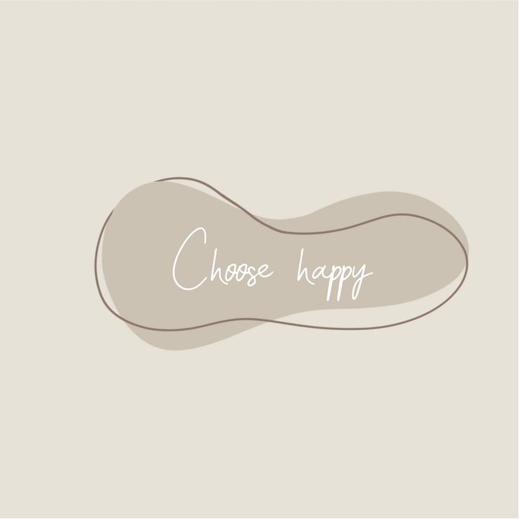 44902352-04e9-47e3-b118-91e47ff97db2 Inspirational quote Choose happy on a minimalist beige background with abstract shape. | Sky Rye Design Inspirational quote Choose happy on a minimalist beige background with abstract shape.