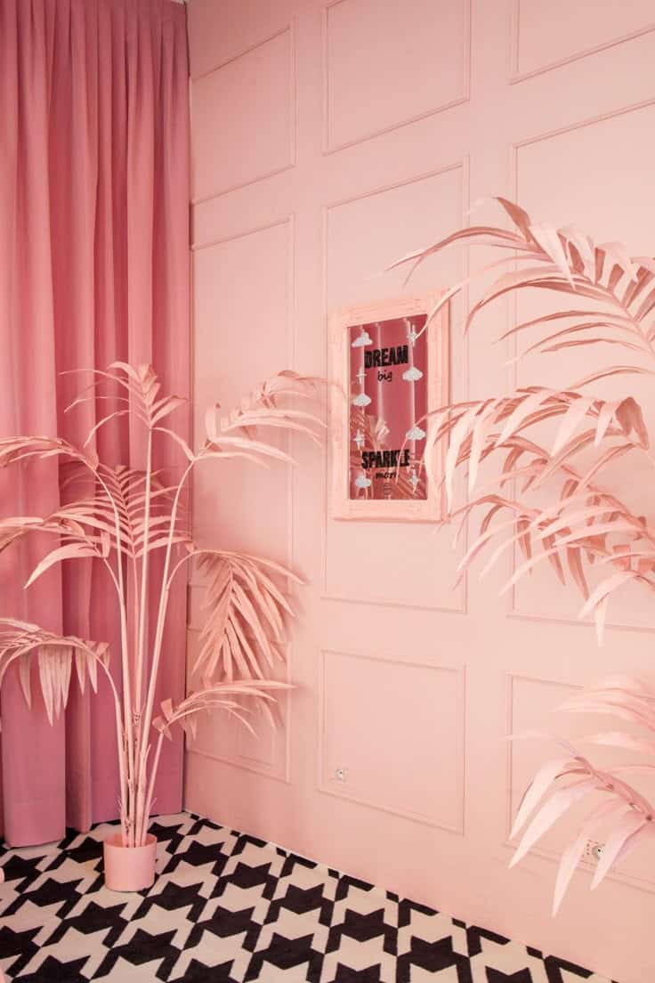 Pink Aesthetic Wallpaper for Modern and Stylish Room Designs
