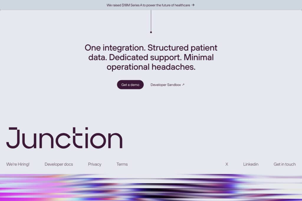 Healthcare integration platform offering structured patient data and support with minimal operational headaches.