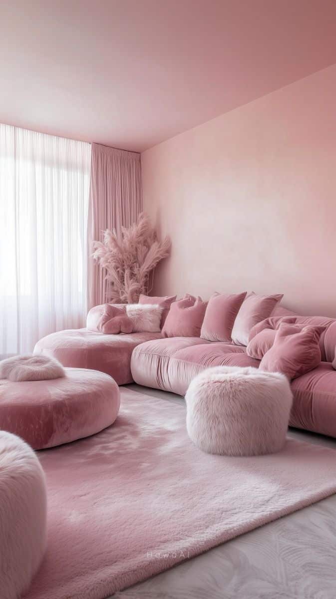 Pink Aesthetic Wallpaper for Modern and Stylish Room Designs