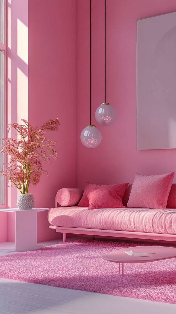 Pink Aesthetic Wallpaper for Modern and Stylish Room Designs