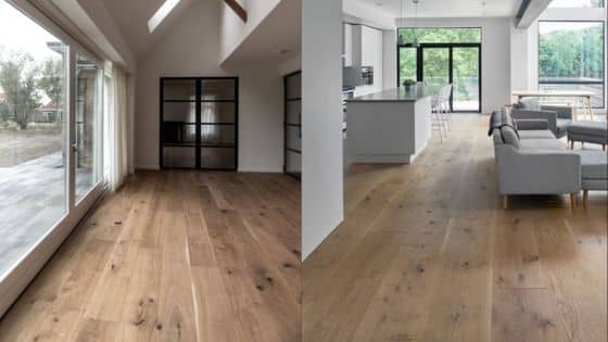 Viewing Deck Blog - 2025-05-23T215720313 Modern living spaces with wide plank wooden flooring and large windows. | Sky Rye Design Modern living spaces with wide plank wooden flooring and large windows.