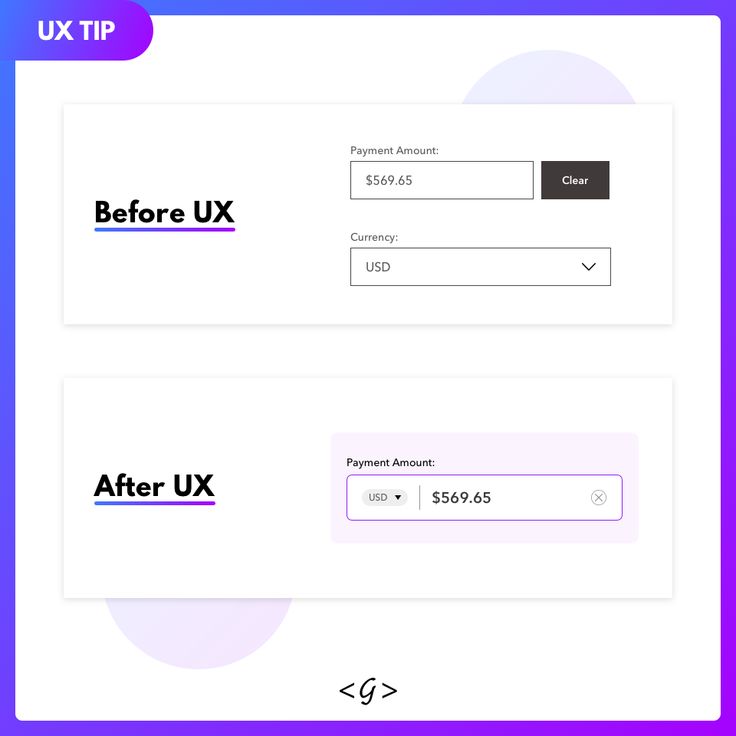 Comparison between before and after UX design for payment interface, highlighting improved functionality and design.