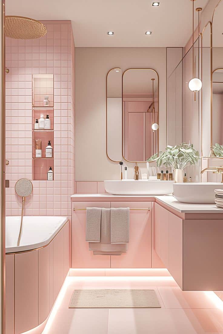 Pink Aesthetic Wallpaper for Modern and Stylish Room Designs