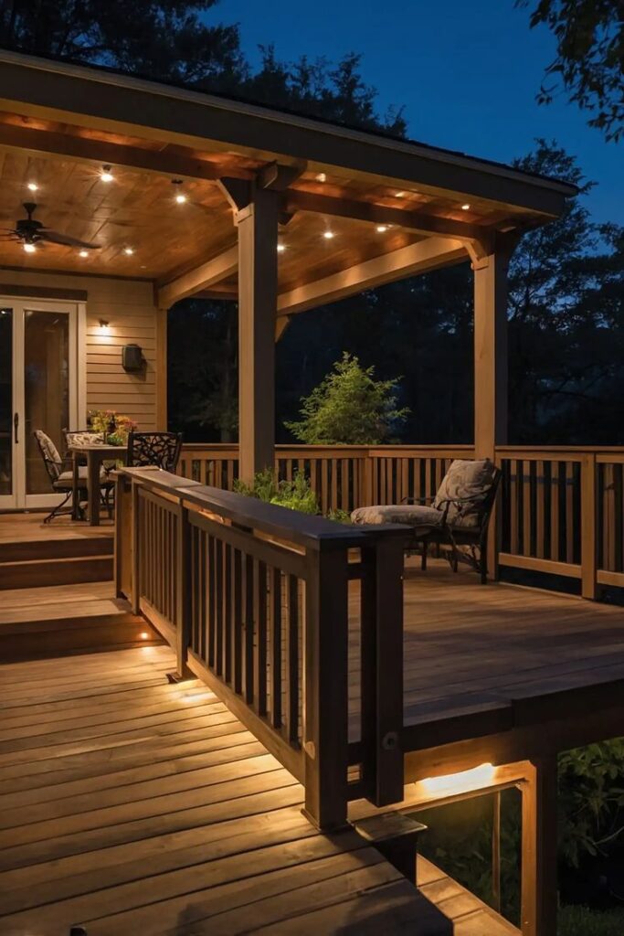 27 Stunning Deck Lighting Ideas to Transform Your Outdoor Space | Sky Rye Design