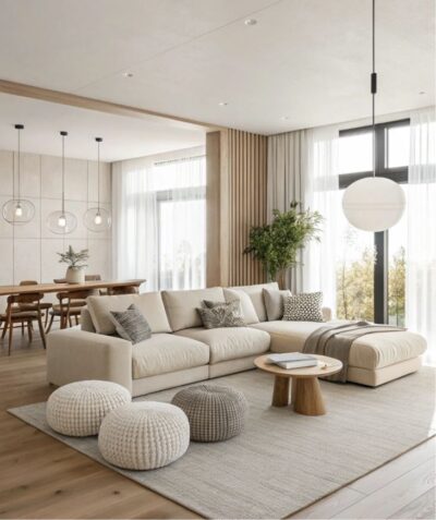Image showcasing Open Concept Living Room Ideas: 30 Cozy Styles for a Bright Space