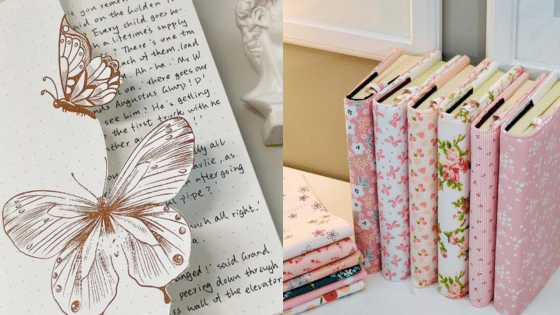 Viewing Deck Blog 1 Butterfly drawings on paper next to a collection of floral patterned notebooks on a desk. | Sky Rye Design Butterfly drawings on paper next to a collection of floral patterned notebooks on a desk.