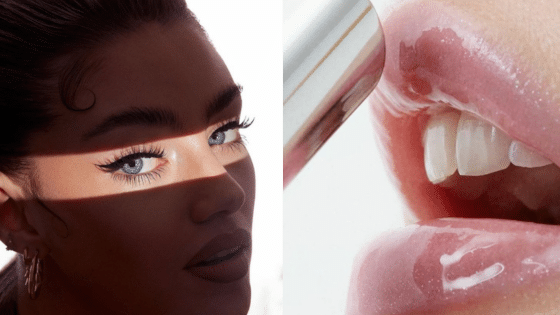 Viewing Deck Blog 4 Close-up of a woman with bold makeup and glossy lips, showcasing a striking eye and lip detail in natural light. | Sky Rye Design Close-up of a woman with bold makeup and glossy lips, showcasing a striking eye and lip detail in natural light.