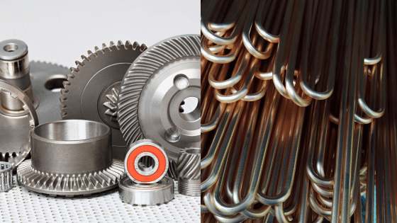 Viewing Deck Blog 9 Industrial gears and metal hooks displayed side by side, showcasing mechanical and hardware components. | Sky Rye Design Industrial gears and metal hooks displayed side by side, showcasing mechanical and hardware components.