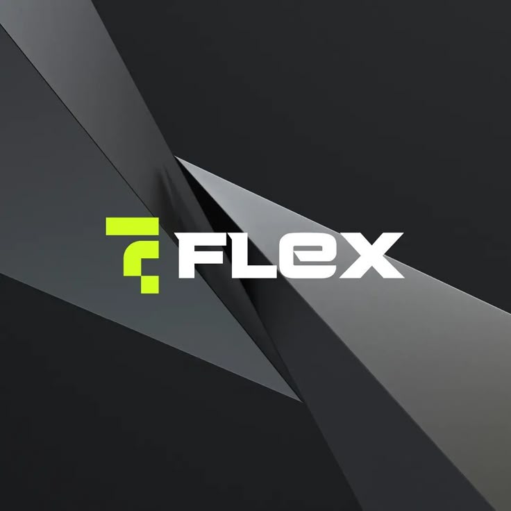 b90656bd385a072e867624cbd3f7b2ef Geometric design with FLEX logo in white and green on a dark abstract background. | Sky Rye Design Geometric design with FLEX logo in white and green on a dark abstract background.