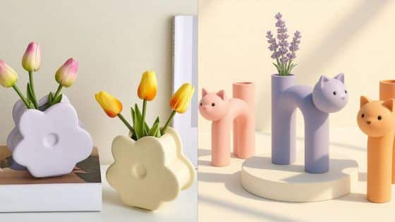how has 3d printing changed our lives Colorful ceramic flower vases: floral and cat-shaped designs with tulips and lavender in a sunlit setting. | Sky Rye Design Colorful ceramic flower vases: floral and cat-shaped designs with tulips and lavender in a sunlit setting.