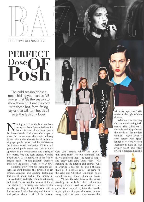 _ Magazine fashion spread featuring fall/winter styles with chic models and bold text overlay. | Sky Rye Design Magazine fashion spread featuring fall/winter styles with chic models and bold text overlay.