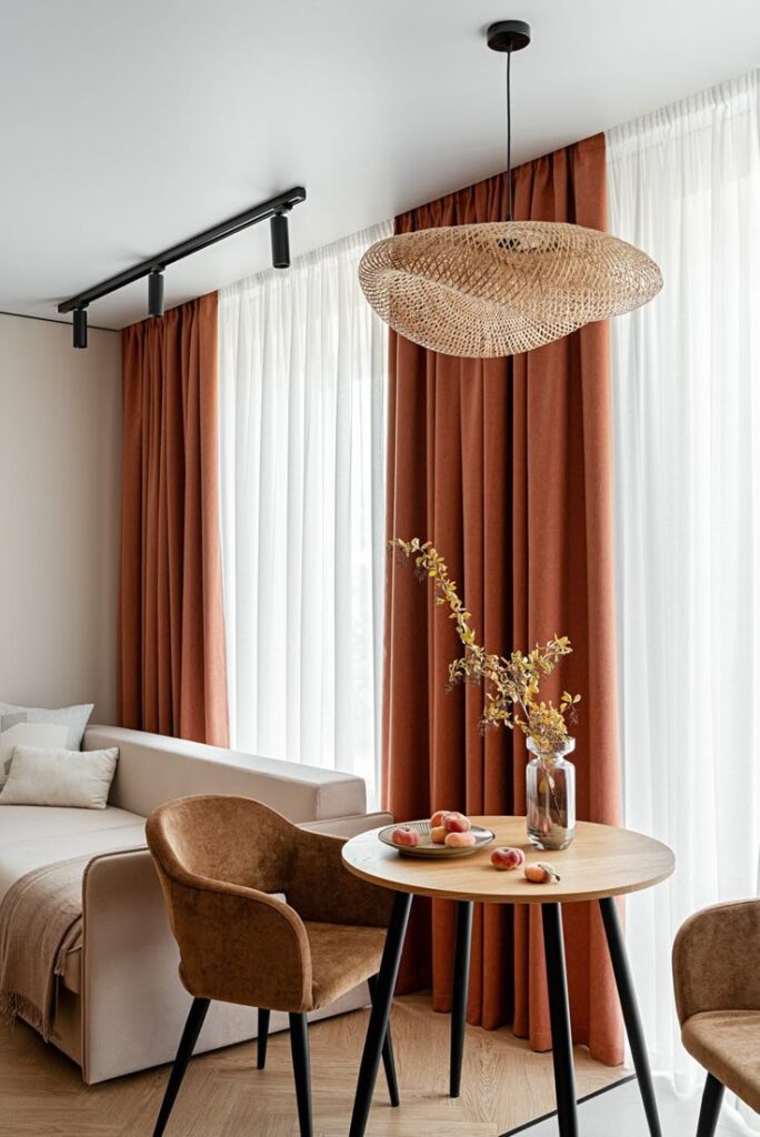 Крошечная студия 25 м² с запоминающимся дизайном INMYROOM | Sky Rye Design