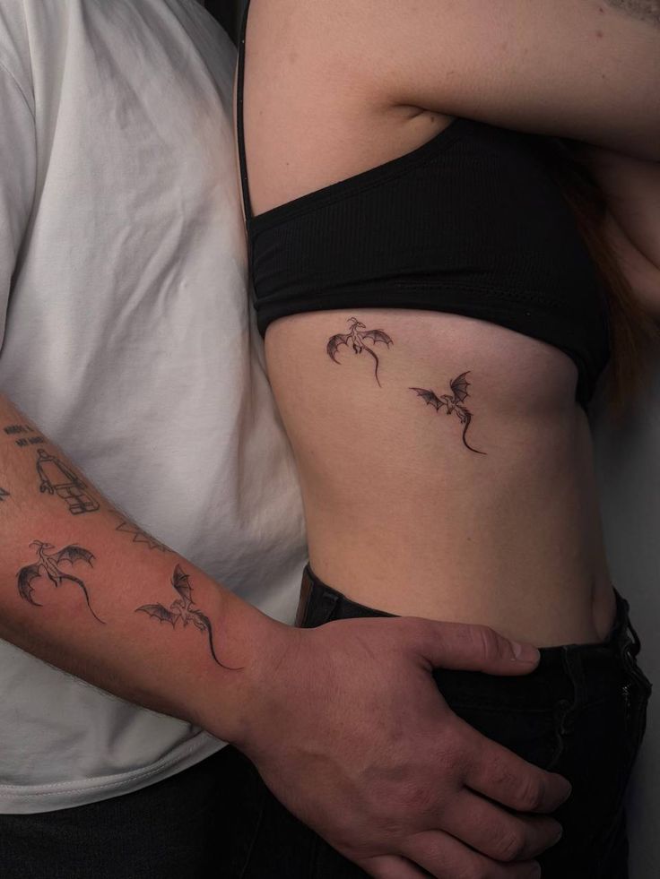 Парные тату | Sky Rye Design