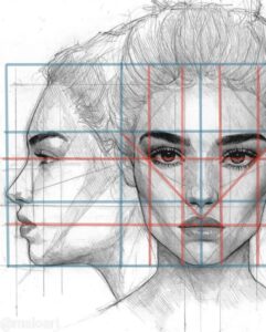 Drawing Faces from Different Angles Made Easy for Beginners