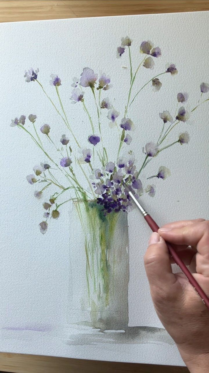 Watercolor Floral Sketches: Inspiration for Beginners