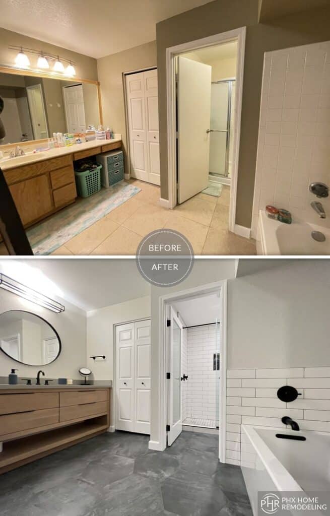 Before After Remodeling Projects by Phoenix Home Remodeling® | Sky Rye Design